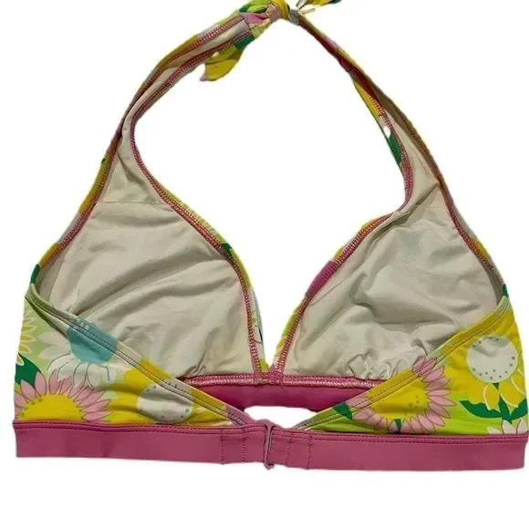 lilly pulitzer swim top size 6 Pink Floral Bikini - Picture 6 of 6
